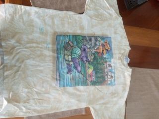 Vintage Liquid Blue Grateful Dead L.  L.  Rain Summer 1995 T - Shirt Bears Large Xl.