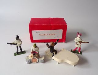 Little Lead Soldiers The Beatles " Walrus Band " Figure Set - Pop Memorabilia,  Lls