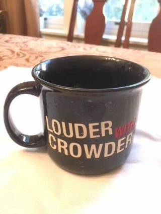 Louder With Crowder Mug,  Blue Mug From 