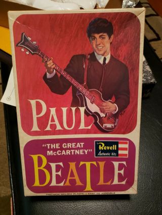 The Beatles Paul Mccartney1964 Revell Model Kit