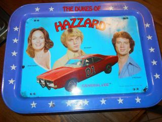 Vintage 1981 Dukes Of Hazzard Tv Dinner Lap Tray