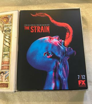 The Strain Season 2 Press Kit With Dvd And Flashlight (july 2015)