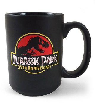 Jurassic Park 25th Anniversary Logo Universal Studios Exclusive 16oz Coffee Mug