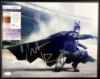 Christian Bale Autographed 11x14 Photo Picture The Dark Knight Batman Jsa