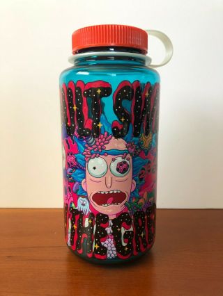 Limited Edition And Rare Adult Swim On The Green Naglene Bottle From Sdcc 2019