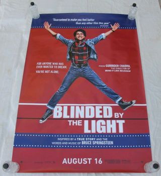Blinded By The Light 2019 Bruce Springsteen Bus Shelter Movie Poster 4 