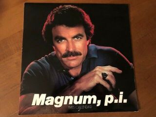 Magnum P.  I.  (tom Selleck) 1985 Calendar