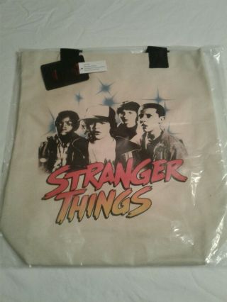 Loungefly Stranger Things Canvas Tote Bag