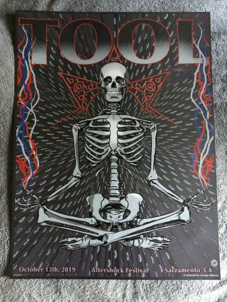 Tool Aftershock Festival Poster 103/350 Rare