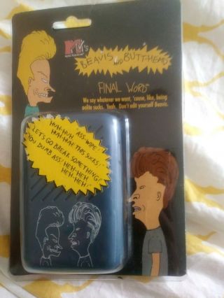 Beavis And Butthead Mtv Final Word 1993 Voice Box In Package