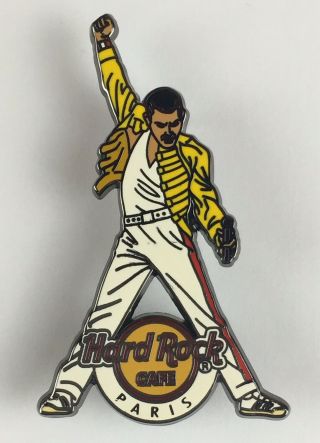 Freddie Mercury (queen) Hard Rock Cafe Pin Badge (2015) Paris - Rare