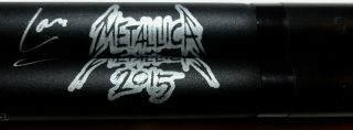Metallica Lars Ulrich 2015 Tour Signature Stage Played Tour Drumsticks Rare