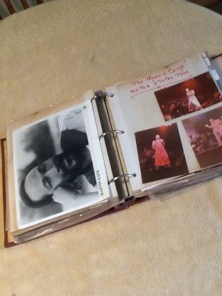 R&b Artists Tours Scrapbook,  Orig Photos & Memorabilia Marvin,  Staples Others