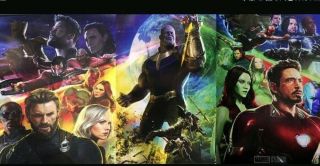 2017 Sdcc Marvel Avengers : Infinity War - 3 Poster Set
