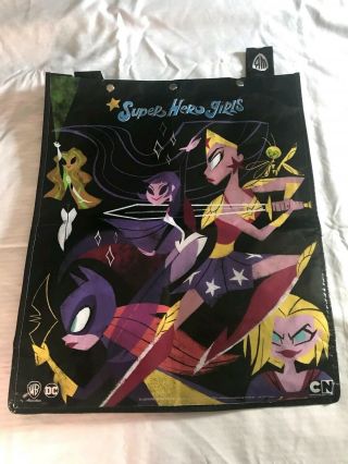 Sdcc 2019 Comic Con Swag Bag Dc Hero Girls Cartoon Network Bag