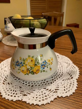 Vintage Corning Ware Teapot 
