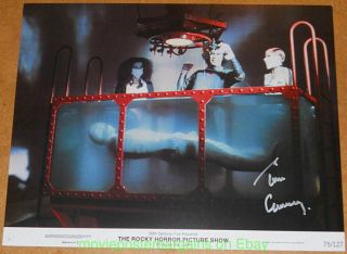 The Rocky Horror Picture Show Lobby Card Size Movie Poster 1 Tim Curry Autograph