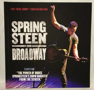Springsteen On Broadway Emmy Fyc Dvd - Three Days Only
