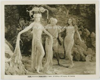 Lita Chevret Melva Cornell Fox Movietone Follies Of 1929 Vintage Photo