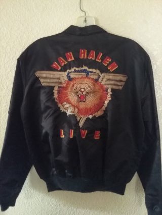 Vintage Van Halen Live Concert Jacket