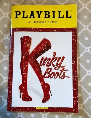 Kinky Boots Playbill February 2018 Kirstin Maldonado Pentatonix