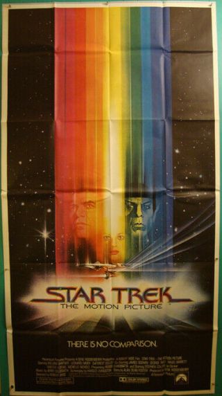 Star Trek,  The Motion Picture - Robert Wise - Sci Fi - W.  Shatner - L.  Nimoy - 3sh (41x81)