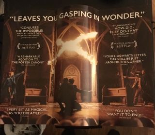 JK Rowling’s Harry Potter and The Cursed Child On Broadway Brochure 214 W43rd St 3