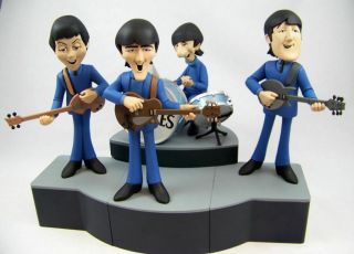 Rare Beatles Mcfarlane Saturday Morning Cartoon Figures - All 4 (loose)