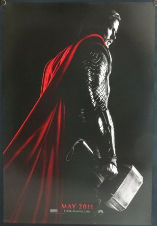 Thor (2011) Us Advance One Sheet Chris Hemsworth