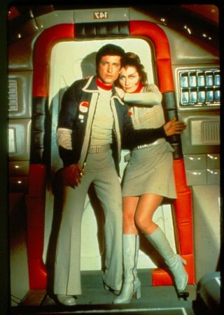 Catherine Schell Space: 1999 Rare 1976 Color Itc Tv Photo Transparency