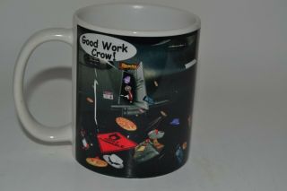 Coffee Mug Mystery Science Theater 3000 Mst3k Crow " Good Work Crow " Rare