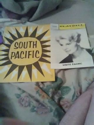 1963 South Pacific Program And Playbill - Carousel Theatre - Play