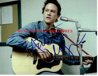 Heath Ledger Signed 10 X 8 Color Photo