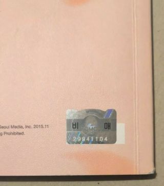 BTS Hand Signed HYYH 4th Mini Album PT2 100 Rare RM Autograph 7
