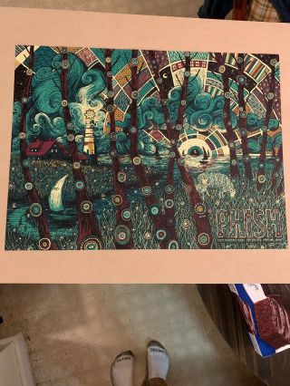 Official Phish Poster Portland Me 7 - 6 - 16 James Eads (near) 400 Out Of 600