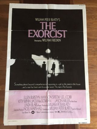 The Exorcist (1974) One - Sheet Movie Poster
