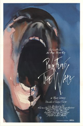 Pink Floyd The Wall 1982 27x41 Orig Movie Poster Fff - 12065 Rolled Very Fine