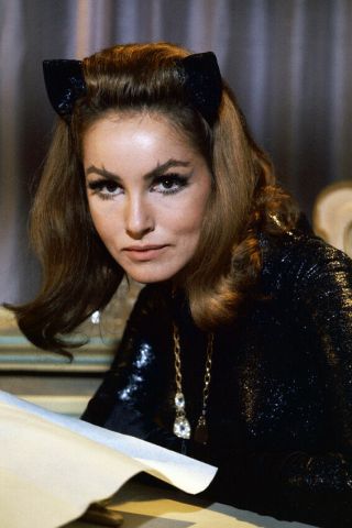 Batman Julie Newmar Sultry Catwoman Garb With Paper 24x36 Poster