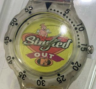 Vintage 90s Mtv Singled Out Show Watch " Jenny Mccarthy "