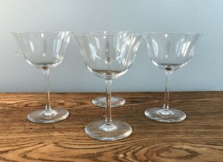 Baccarat Perfection Liquor Cocktail Glasses Set of 4 3
