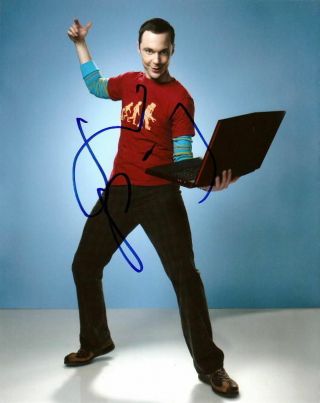 Jim Parsons.  Bazinga (big Bang Theory) Signed