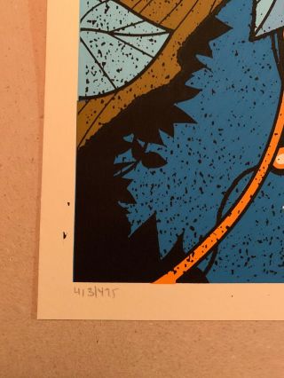 Phish Official Tour Poster Hartford 2010 Really 413/425 4