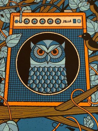 Phish Official Tour Poster Hartford 2010 Really 413/425 7