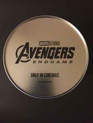 Avengers Endgame Black Widow Exclusive Regal Theater Popcorn Tin Bucket (Rare) 4