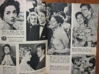 May - 1957 TV Guide (ELIZABETH MONTGOMERY/SAL MINEO/KATHRYN GRAYSON/ESTHER WILLIAMS 7
