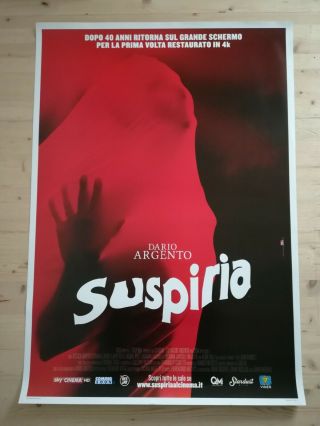 Suspiria Movie Poster 27x40 " Italian Horror Dario Argento