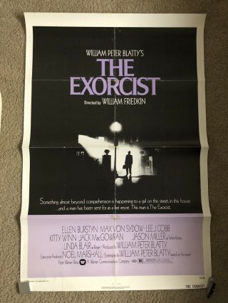 The Exorcist 1974 One Sheet 27x41 Movie Poster