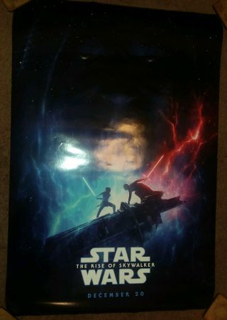 Star Wars Rise Of Skywalker 2019 Ds Double Sided 27x40 Movie Poster