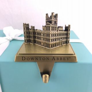 Downton Abbey Castle Christmas Stocking Holder Pbs Masterpiece Kurt Adler 2013