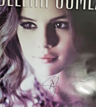 Selena Gomez Stars Dance Tour Signed Autographed Poster24 x 36VIP MEET AND GREET 2